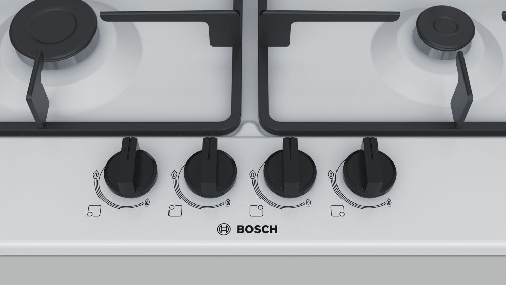 Газовая варочная поверхность Bosch PGP6B2B60R белый — фото 4