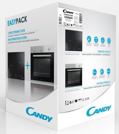 Встраиваемый комплект Candy FCP605XL/ECH64CC нержавеющая сталь/черный — фото 4