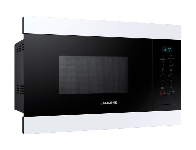 Микроволновая печь Samsung MG22M8054AW/BW 22л. 1300Вт белый (встраиваемая)
