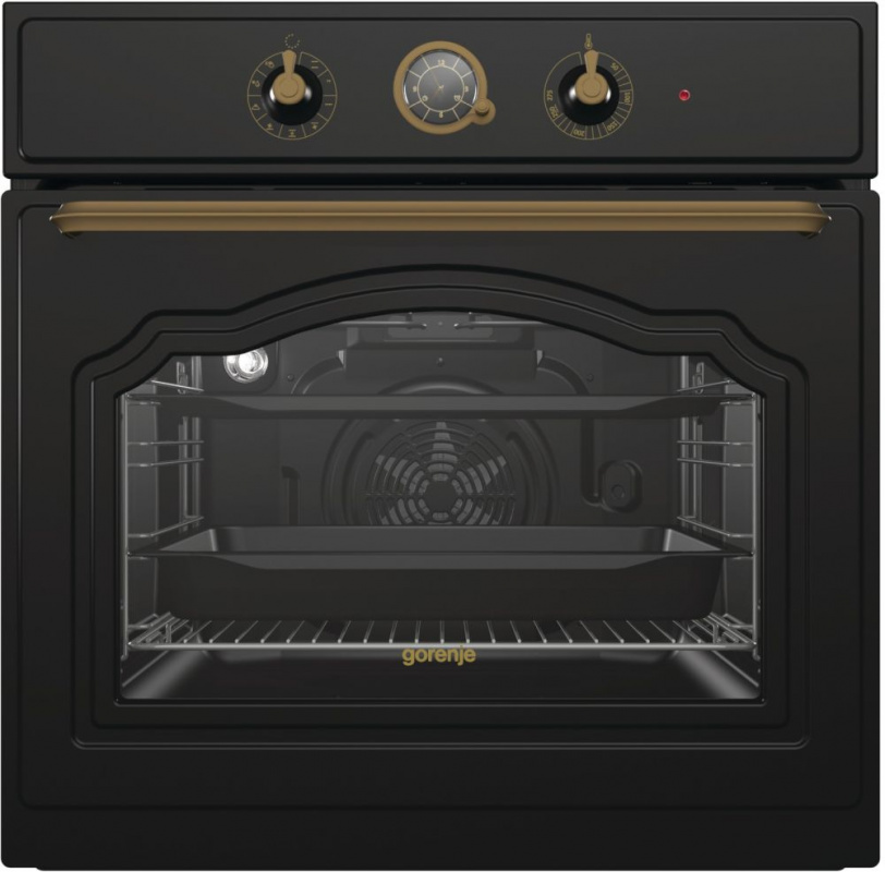 Духовой шкаф Электрический Gorenje Classico BO7530CLB антрацит — фото 4