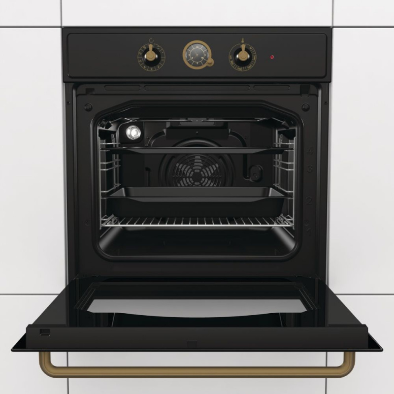 Духовой шкаф Электрический Gorenje Classico BO7530CLB антрацит — фото 3