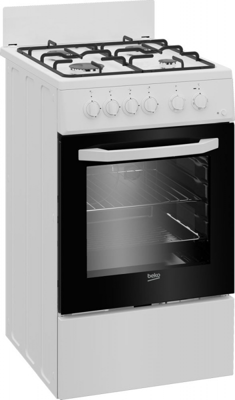 Плита Комбинированная Beko FFSS52010GW белый реш.эмаль — фото 2