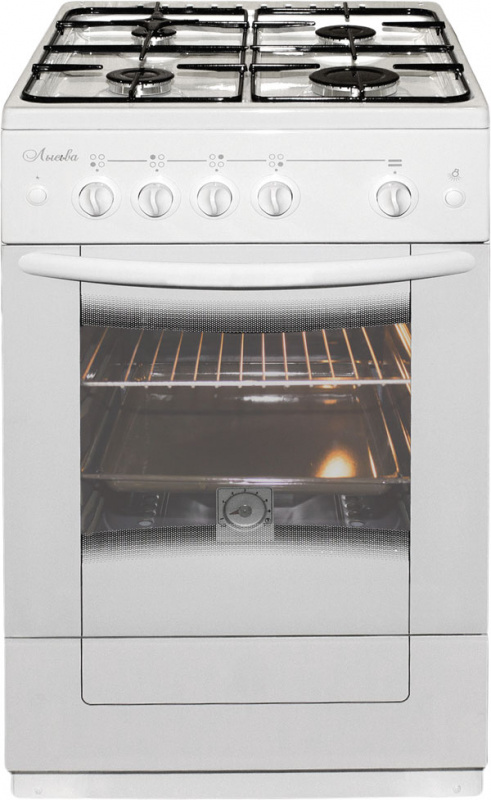 Плита Газовая Лысьва ГП 400 М2С-2у белый (без крышки)