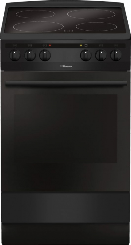 Плита Электрическая Hansa FCCM58088 черный стеклокерамика
