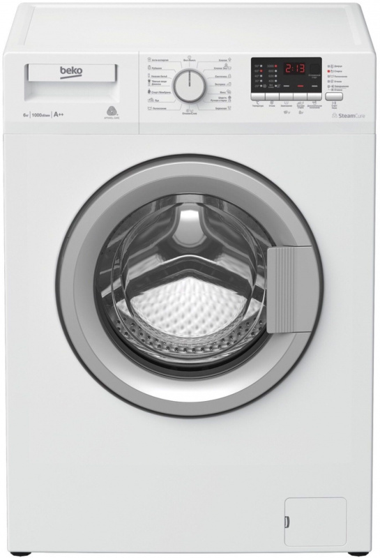 Стиральная машина Beko RSGE685P2BSW класс: A загр.фронтальная макс.:6кг белый