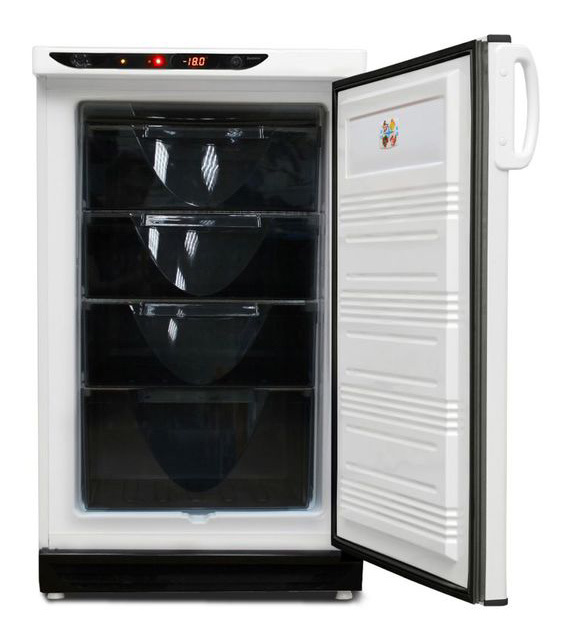 Морозильная камера Саратов 106-003 МКШ-125 белый/черный