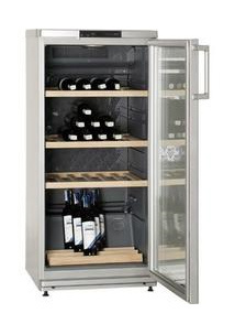 Винный шкаф Атлант XT-1007 серебристый (однокамерный)