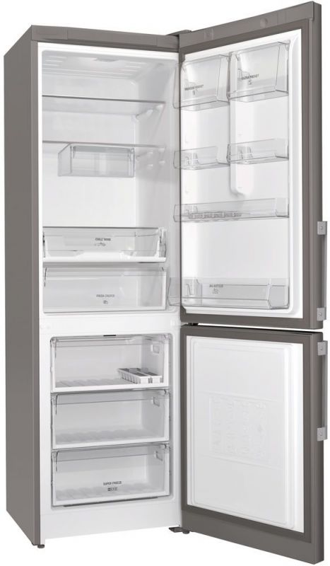 Холодильник Hotpoint-Ariston HS 5181 X нержавеющая сталь (двухкамерный)
