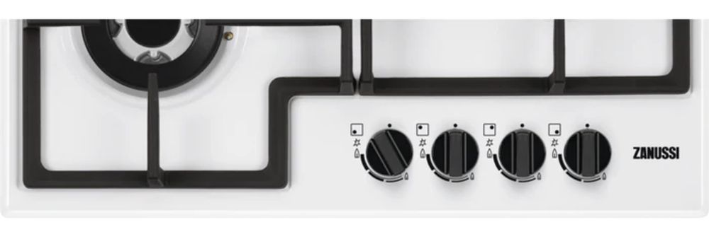 Газовая варочная поверхность Zanussi GPZ363SW белый — фото 3