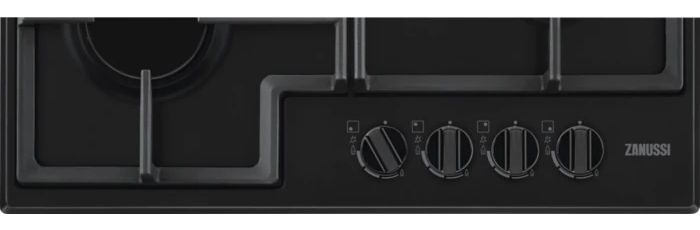Газовая варочная поверхность Zanussi GPZ263SB черный — фото 2