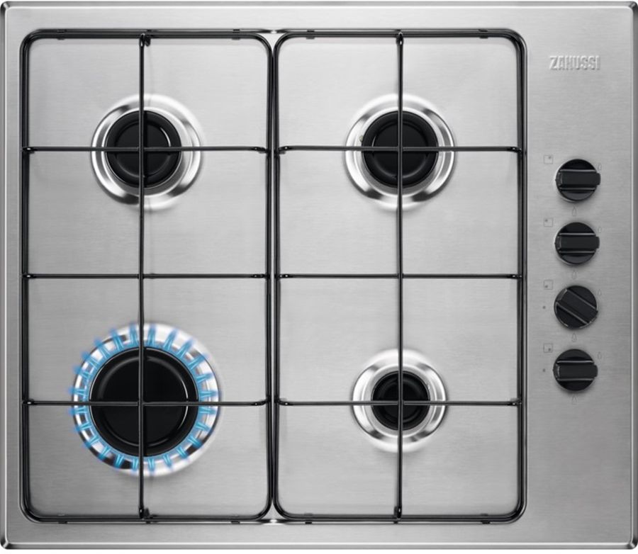 Газовая варочная поверхность Zanussi GPZ262HX нержавеющая сталь — фото 8