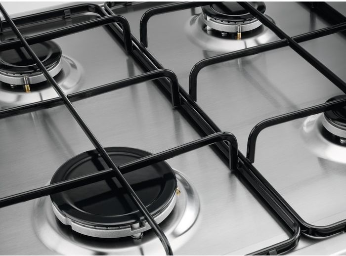 Газовая варочная поверхность Zanussi GPZ262HX нержавеющая сталь — фото 5