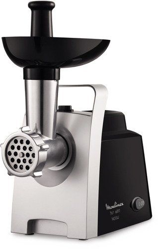 Мясорубка Moulinex ME108832 1400Вт черный/серебристый