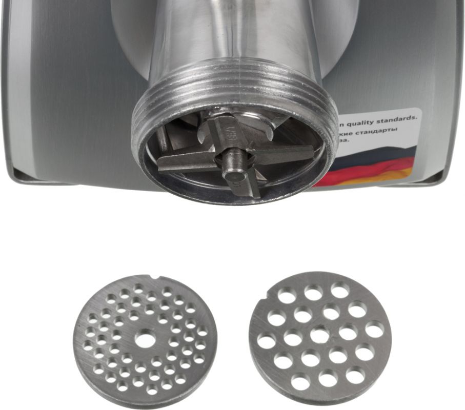 Мясорубка Bosch MFW67600 2000Вт серебристый/черный — фото 5