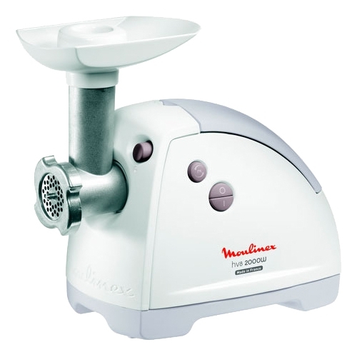 Мясорубка Moulinex ME620 2000Вт белый/серый
