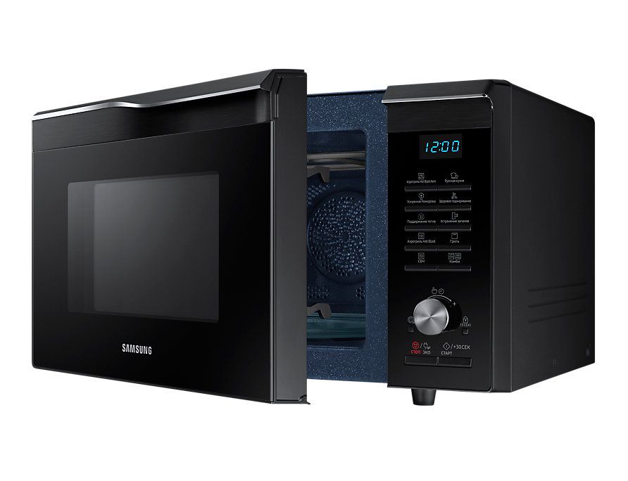 Микроволновая Печь Samsung MC28M6055CK/BW 28л. 900Вт черный — фото 2