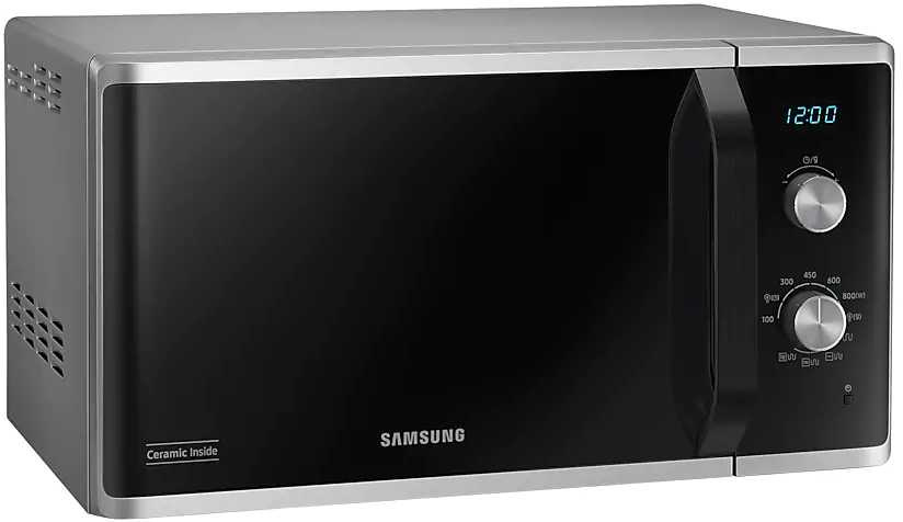Микроволновая Печь Samsung MG23K3614AS/BW 23л. 800Вт серебристый — фото 5