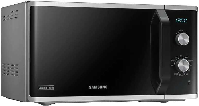 Микроволновая Печь Samsung MG23K3614AS/BW 23л. 800Вт серебристый — фото 4
