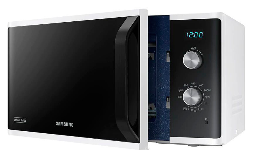 Микроволновая Печь Samsung MG23K3614AW/BW 23л. 800Вт белый — фото 4