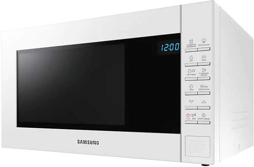 Микроволновая Печь Samsung GE88SUW/BW 23л. 800Вт белый — фото 6