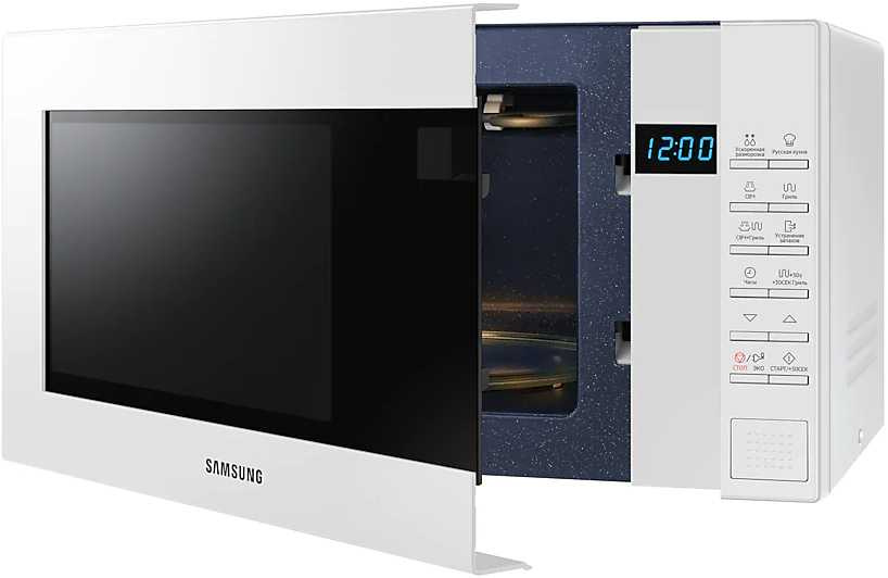 Микроволновая Печь Samsung GE88SUW/BW 23л. 800Вт белый — фото 3
