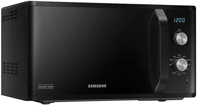 Микроволновая Печь Samsung MG23K3614AK/BW 23л. 800Вт черный — фото 7