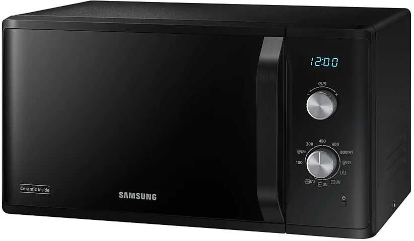 Микроволновая Печь Samsung MG23K3614AK/BW 23л. 800Вт черный — фото 6
