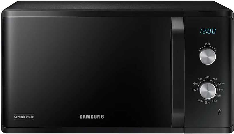 Микроволновая Печь Samsung MG23K3614AK/BW 23л. 800Вт черный — фото 4