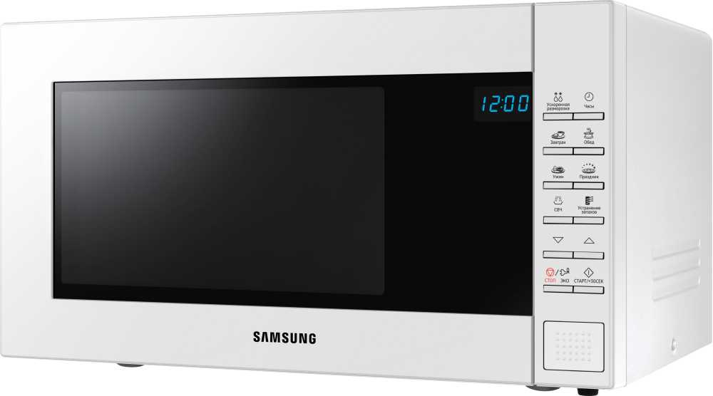 Микроволновая Печь Samsung ME88SUW/BW 23л. 800Вт белый — фото 4