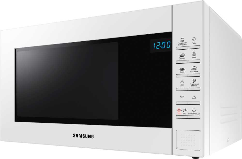 Микроволновая Печь Samsung ME88SUW/BW 23л. 800Вт белый — фото 2