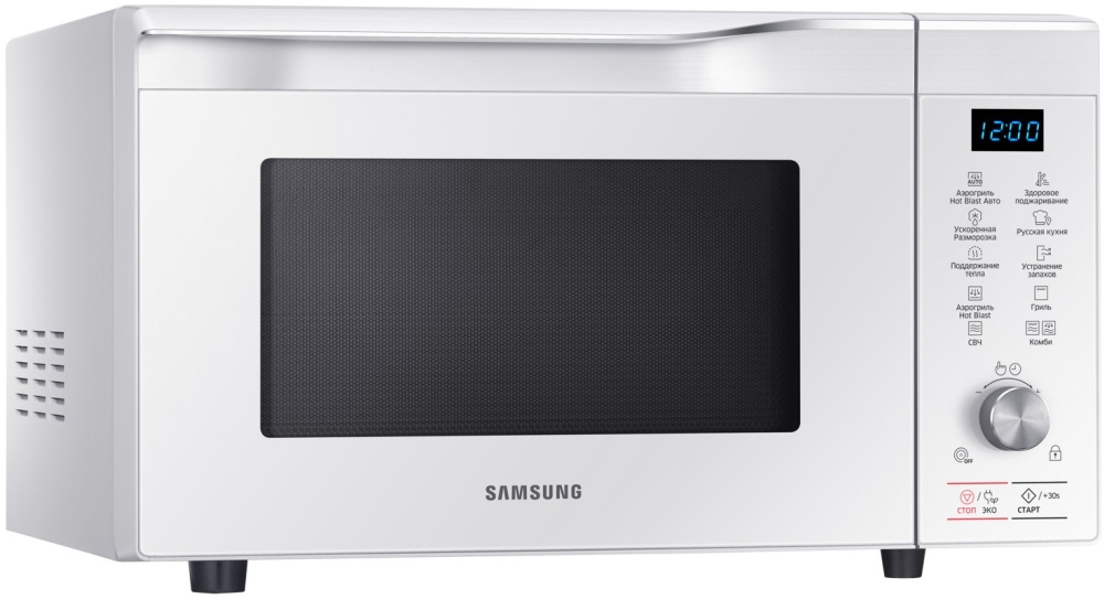 Микроволновая Печь Samsung MC32K7055CW/BW 32л. 900Вт белый — фото 2