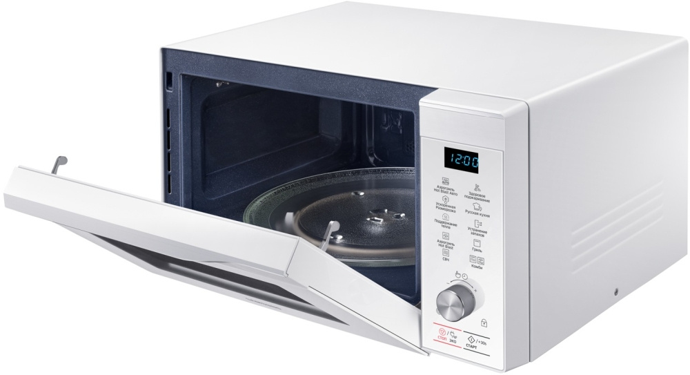 Микроволновая Печь Samsung MC32K7055CW/BW 32л. 900Вт белый — фото 4
