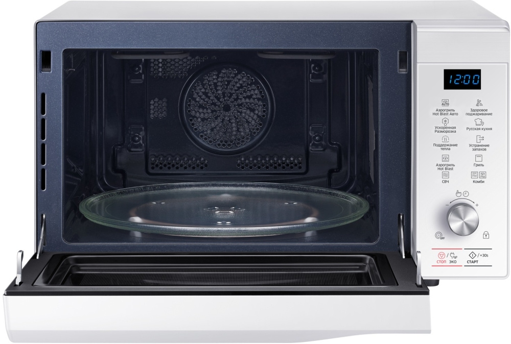 Микроволновая Печь Samsung MC32K7055CW/BW 32л. 900Вт белый — фото 13