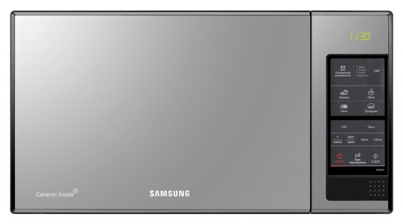 Микроволновая Печь Samsung ME83XR/BWT 23л. 800Вт черный — фото 3