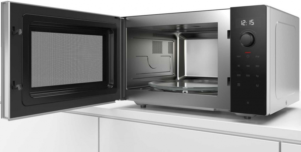 Микроволновая Печь Bosch FFM553MB0 25л. 900Вт нержавеющая сталь/черный — фото 3