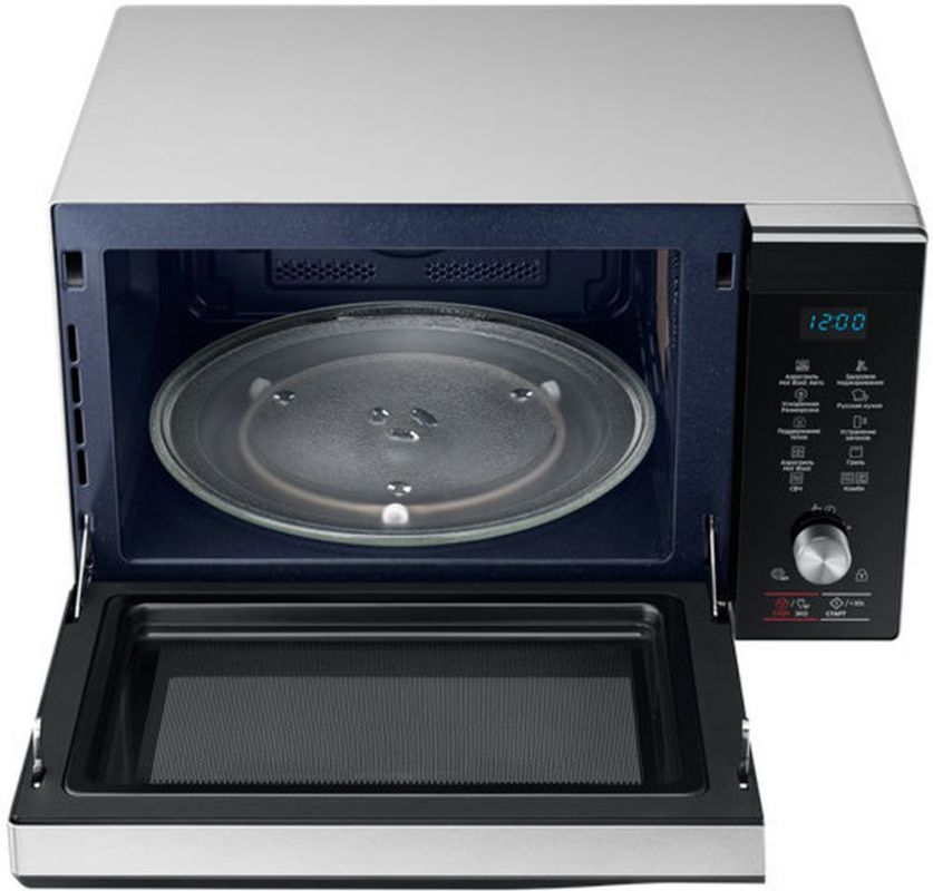 Микроволновая Печь Samsung MC32K7055CT/BW 32л. 900Вт нержавеющая сталь — фото 2
