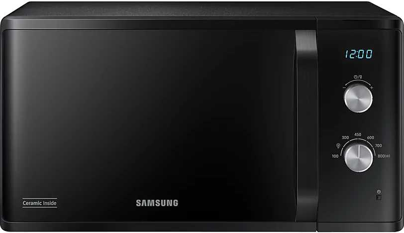 Микроволновая Печь Samsung MS23K3614AK/BW 23л. 800Вт черный — фото 7