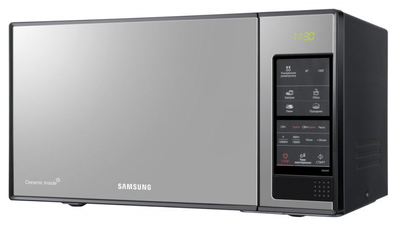 Микроволновая Печь Samsung GE83XR/BWT 23л. 800Вт черный — фото 5
