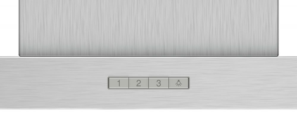 Вытяжка каминная Bosch DWB66BC50 нержавеющая сталь управление: кнопочное (1 мотор) — фото 4