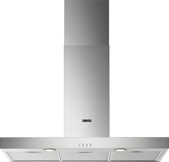 Вытяжка каминная Zanussi ZHB92670XA нержавеющая сталь управление: кнопочное (1 мотор) — фото 5