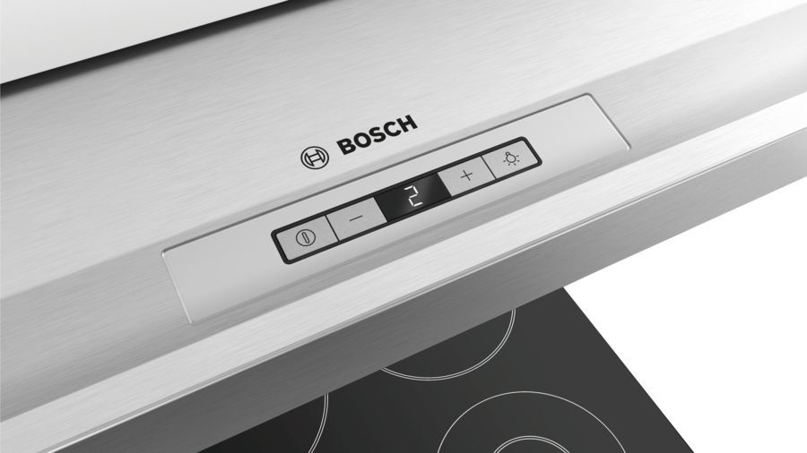 Вытяжка встраиваемая Bosch Serie 6 DFR067E51 серебристый управление: кнопочное (2 мотора) — фото 4