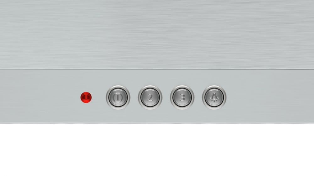 Вытяжка каминная Bosch DWP64CC50R нержавеющая сталь управление: кнопочное (1 мотор) — фото 2