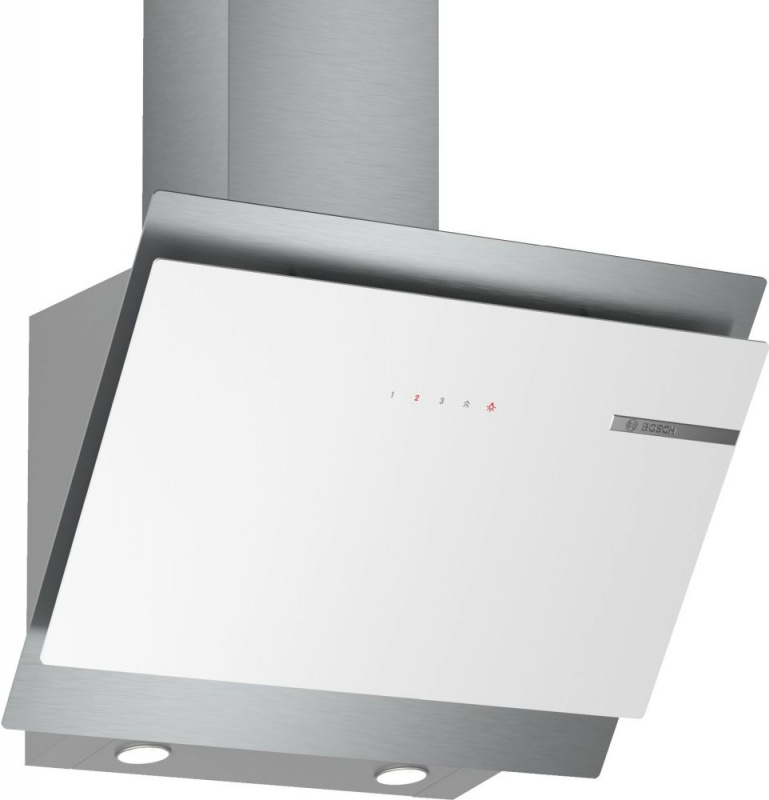 Вытяжка каминная Bosch DWK68AK20R белый/нержавеющая сталь управление: сенсорное (1 мотор) — фото 5
