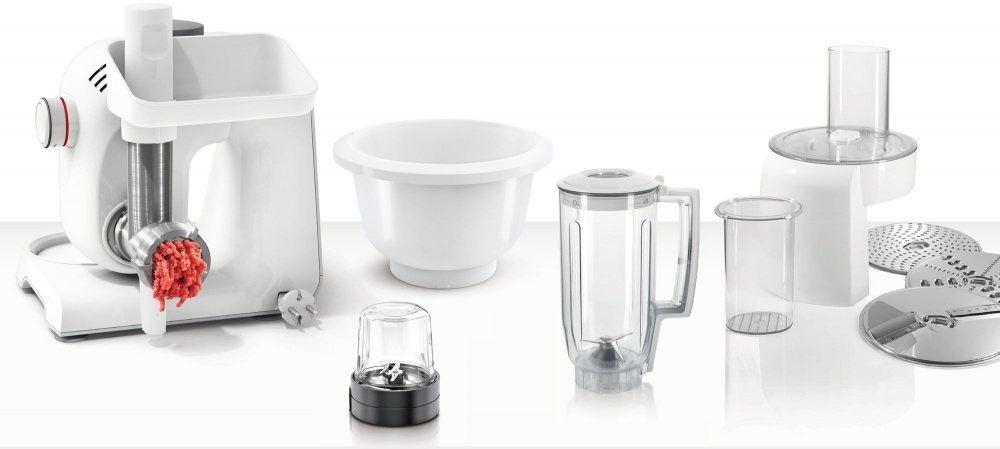 Кухонный комбайн Bosch MUM58257 1000Вт белый — фото 2