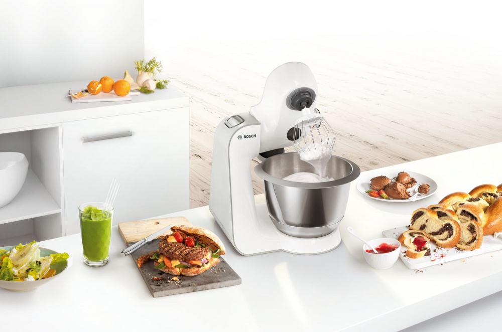Кухонный комбайн Bosch MUM58257 1000Вт белый — фото 4