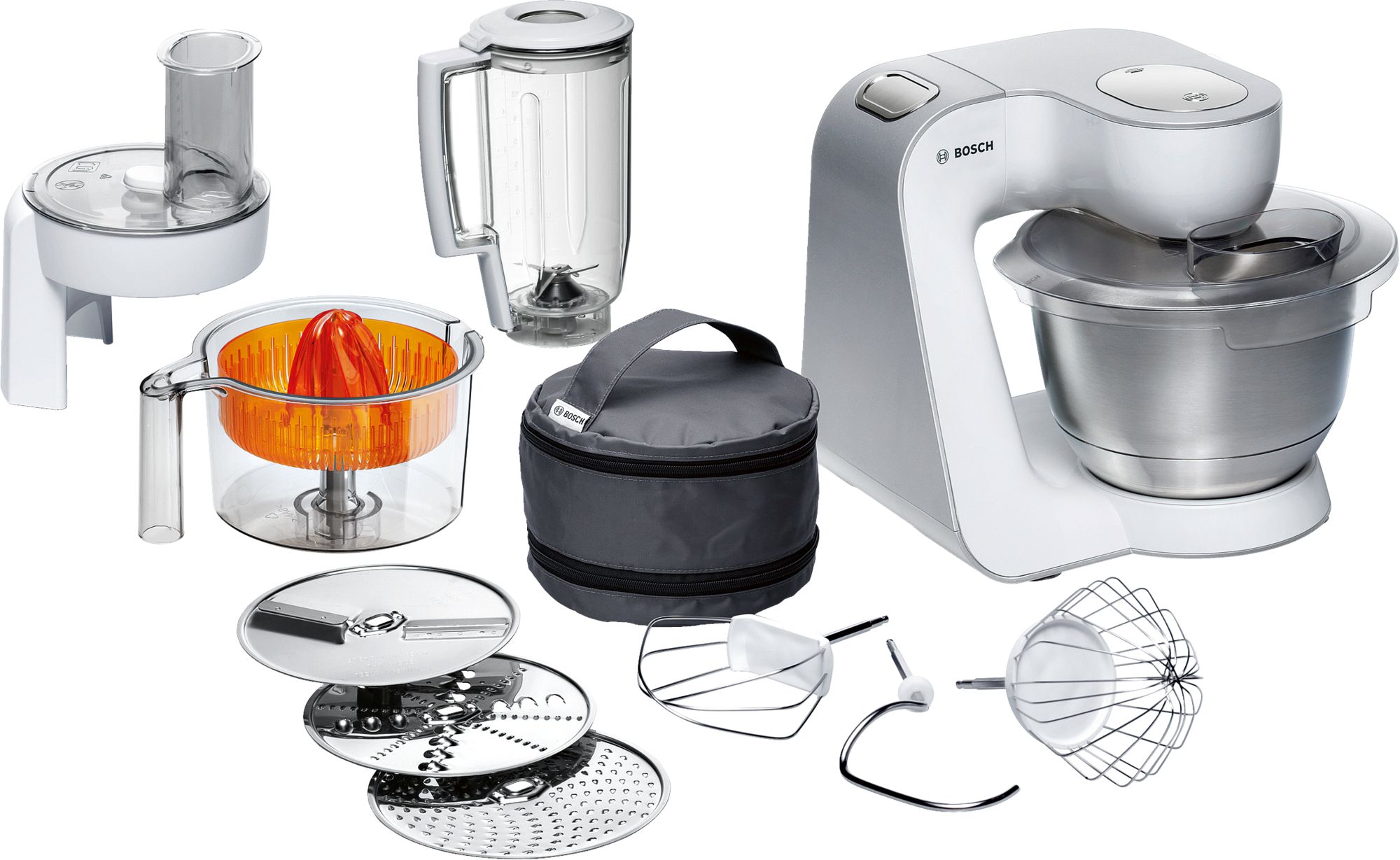 Кухонный комбайн Bosch MUM54230 900Вт белый