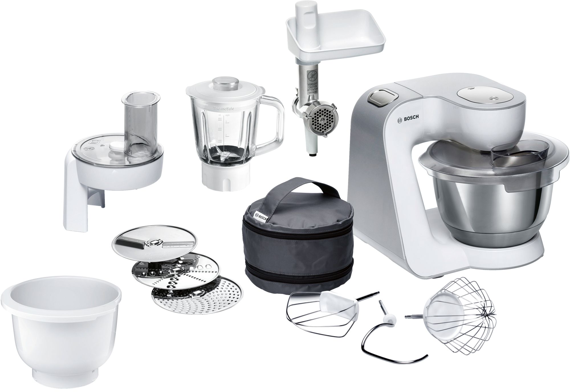 Кухонный комбайн Bosch MUM5824C 1000Вт белый