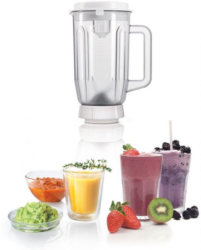 Кухонный комбайн Bosch ProfiMixx MUM4657 550Вт белый — фото 2