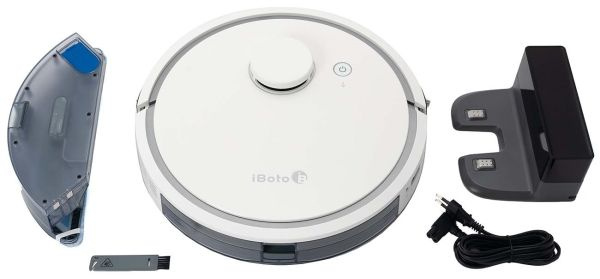 Пылесос-робот iBoto Smart L920W Aqua 25Вт белый/черный — фото 6