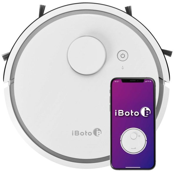 Пылесос-робот iBoto Smart L920W Aqua 25Вт белый/черный — фото 7